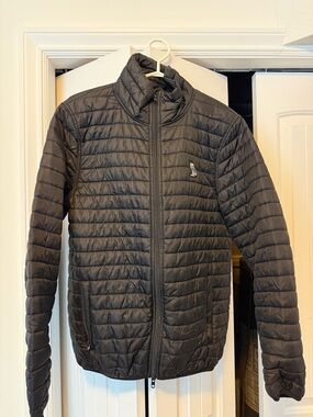 OVO Men's Black Quilted Puffer Jacket